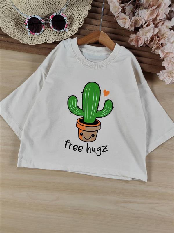کراپ شورتک کاکتوس Cute
