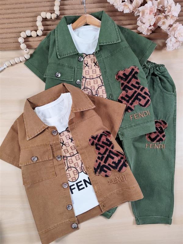 سه تیکه کتان fendi