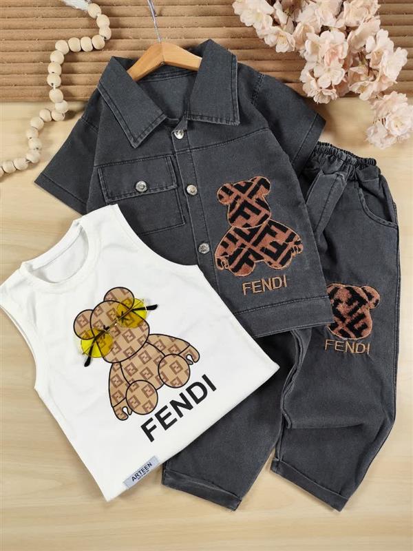 سه تیکه کتان fendi