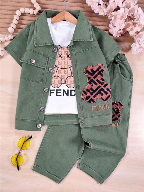 سه تیکه کتان fendi