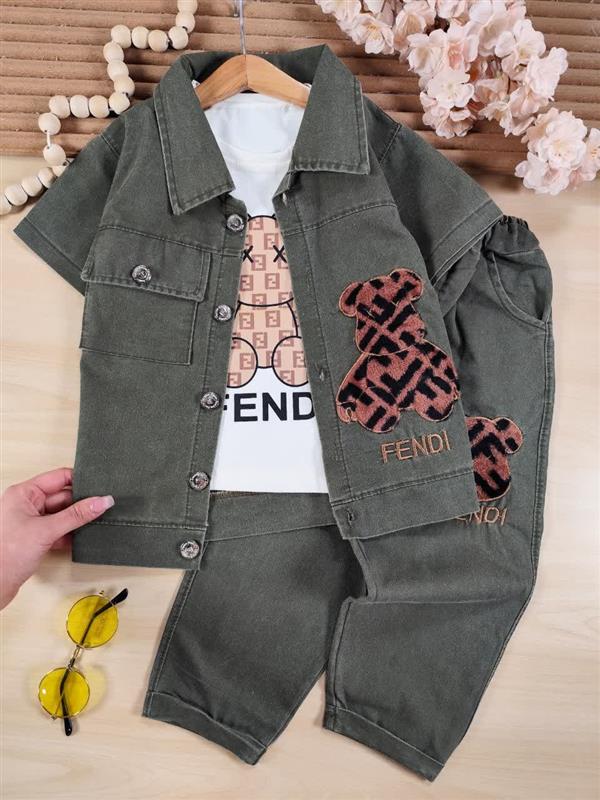 سه تیکه کتان fendi
