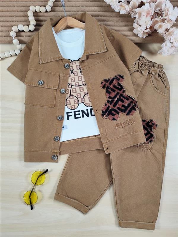 سه تیکه کتان fendi