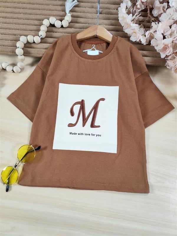 تیشرت شلوارک M گلدوزی ۲