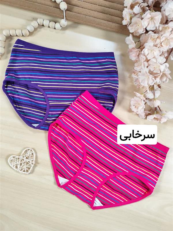 شورت راه راه زنانه