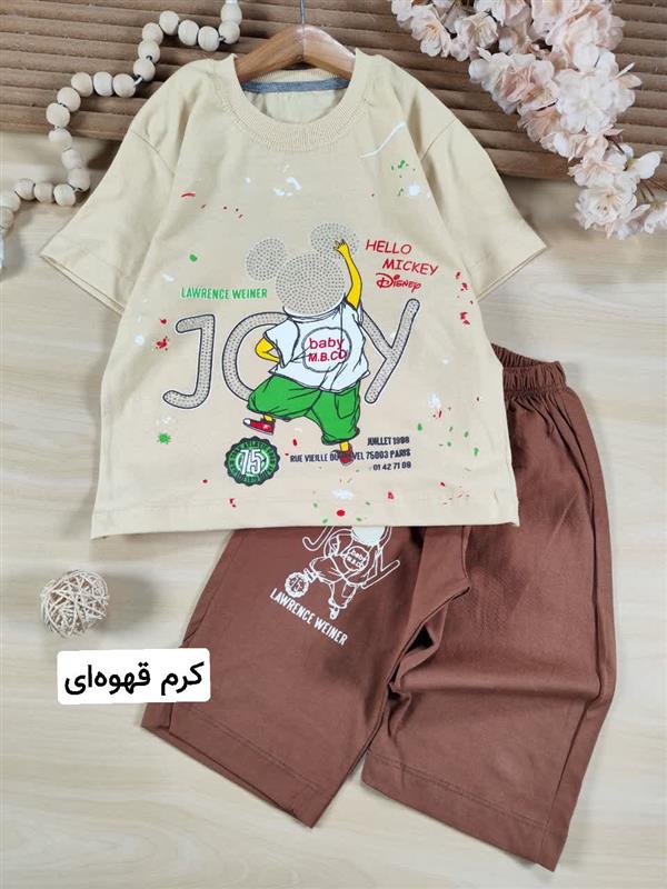 تیشرت شلوارک Hello mickey