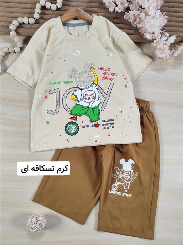 تیشرت شلوارک Hello mickey