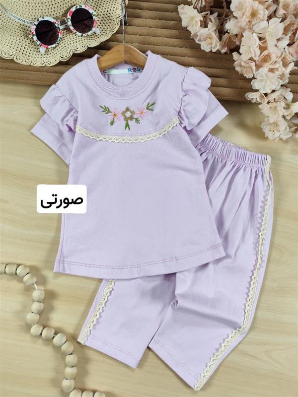 تیشرت شلوارک رز 