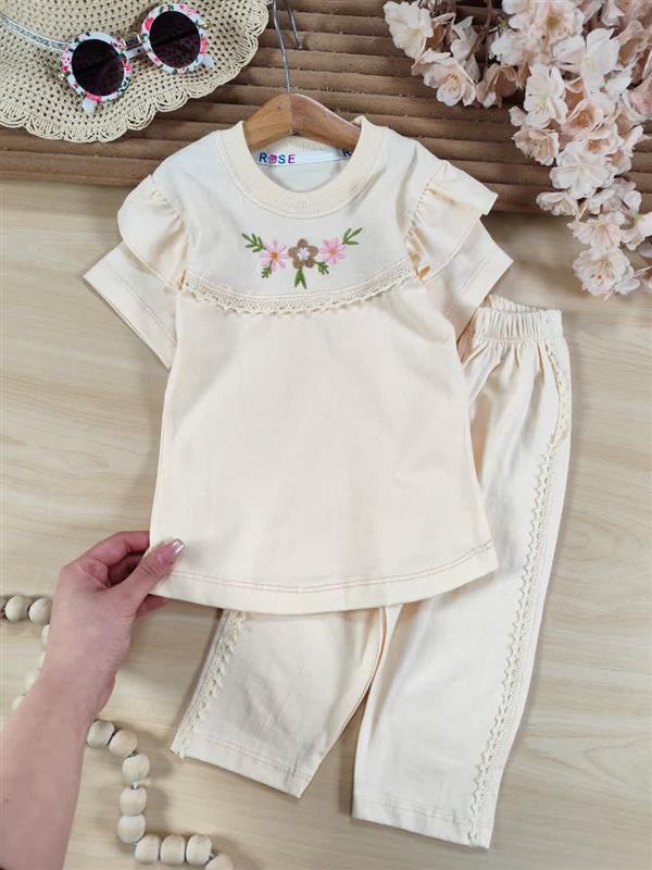 تیشرت شلوارک رز 
