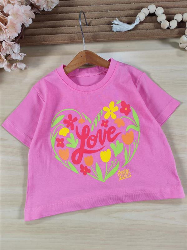 کراپ شلوار love گلی