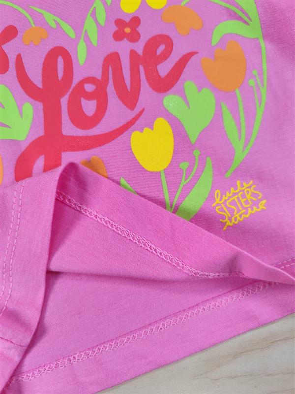 کراپ شلوار love گلی