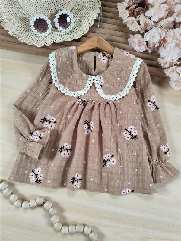 شومیز یقه ب آسوده 