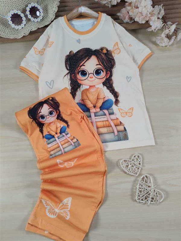 تیشرت شلوار girl & book