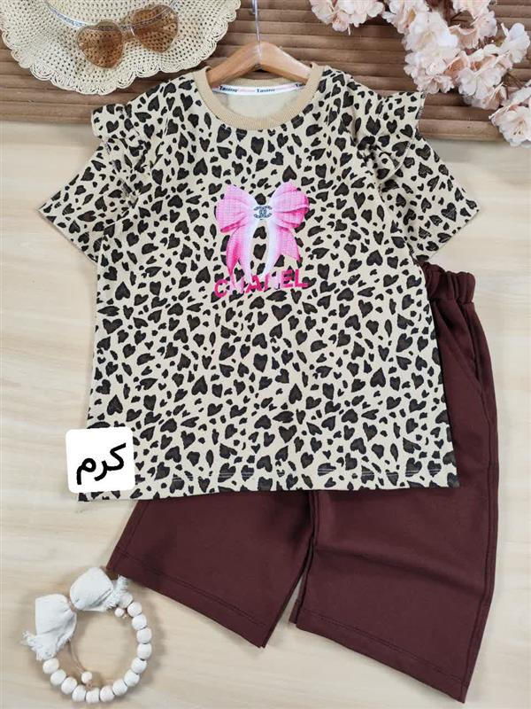 تیشرت شلوارک chanel papion