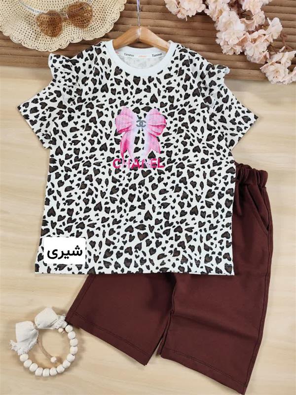 تیشرت شلوارک chanel papion