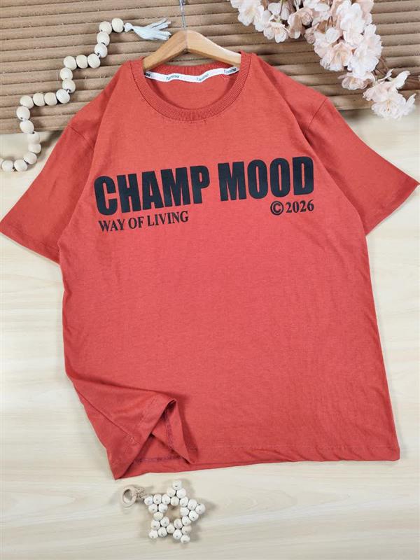 تیشرت تک champ mood