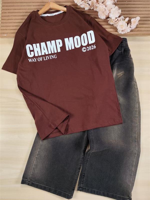 تیشرت تک champ mood