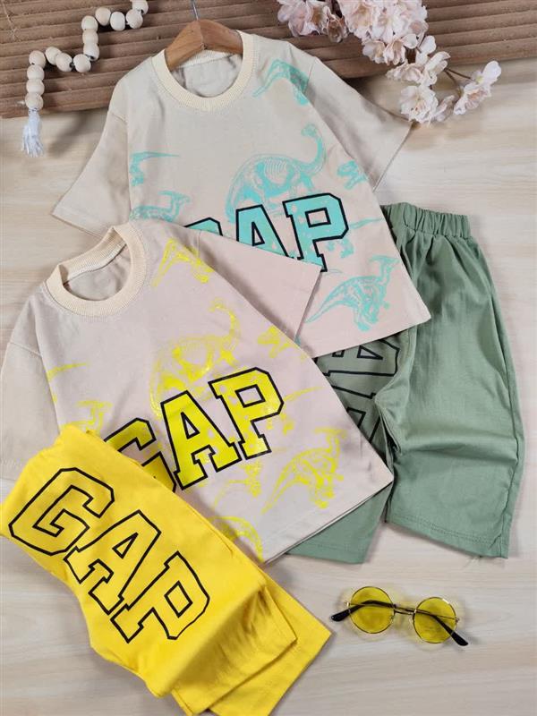 تیشرت شلوارک gap dinasor