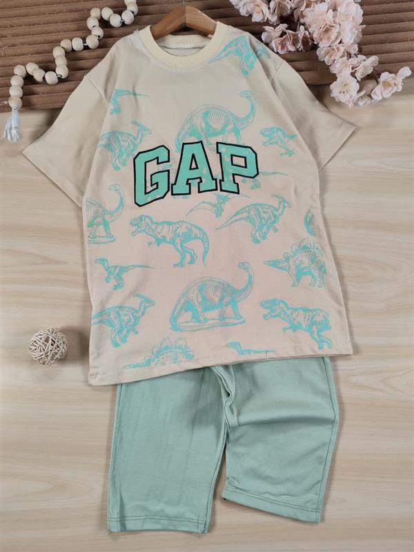 تیشرت شلوارک gap dinasor