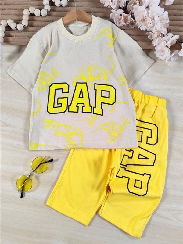 تیشرت شلوارک gap dinasor