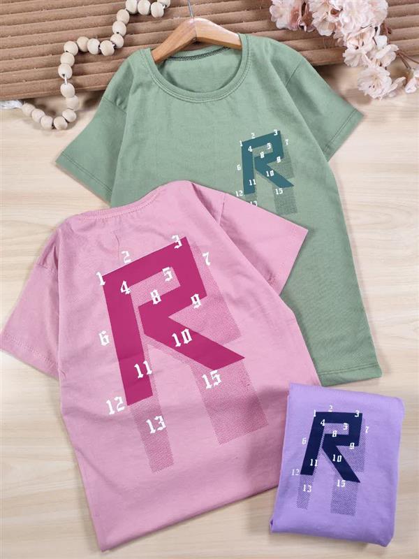 تیشرت تک اعداد و R