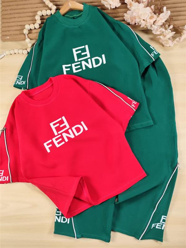 تیشرت شلوار fendi رنگی