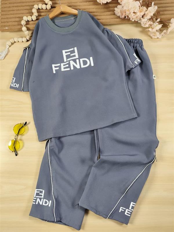 تیشرت شلوار fendi رنگی