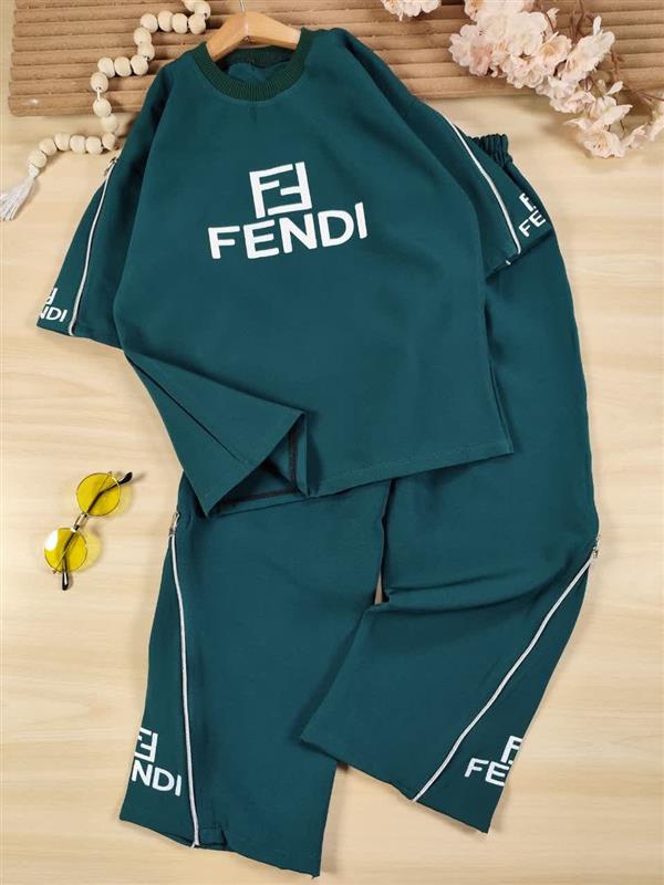 تیشرت شلوار fendi رنگی