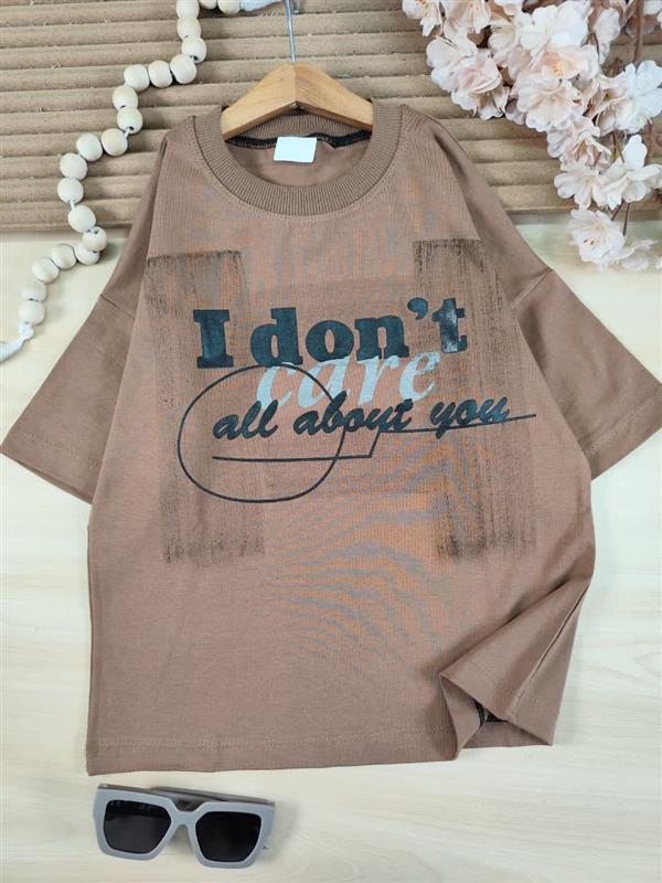 تیشرت تک Dont care