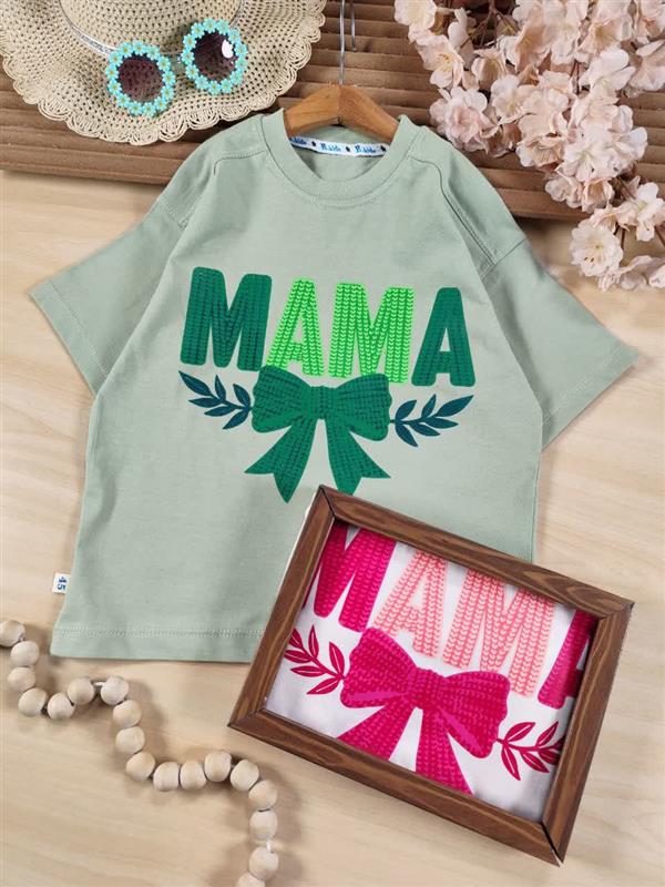 تیشرت تک mama papion
