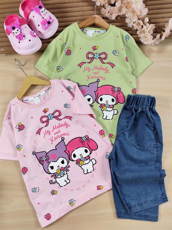 تیشرت شلوارک My melody