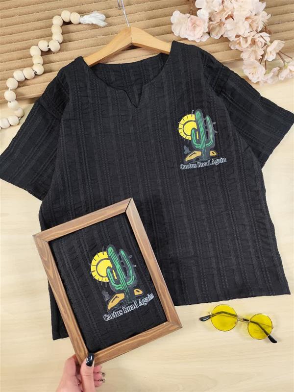 تیشرت تک cactus