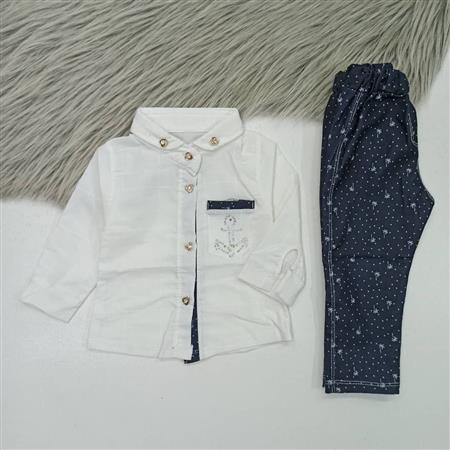 شومیز شلوار تک جیب