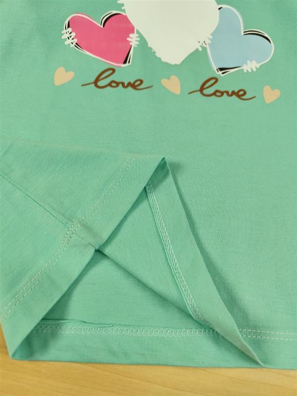 تیشرت شلوارک سه قلب love