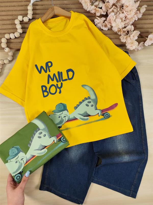 تیشرت شلوارک mild boy