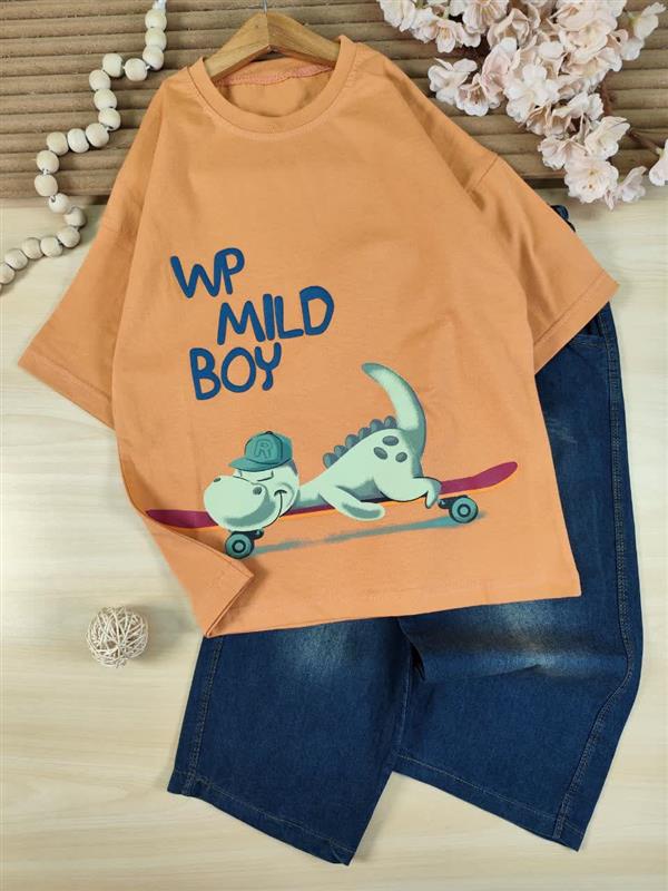 تیشرت شلوارک mild boy