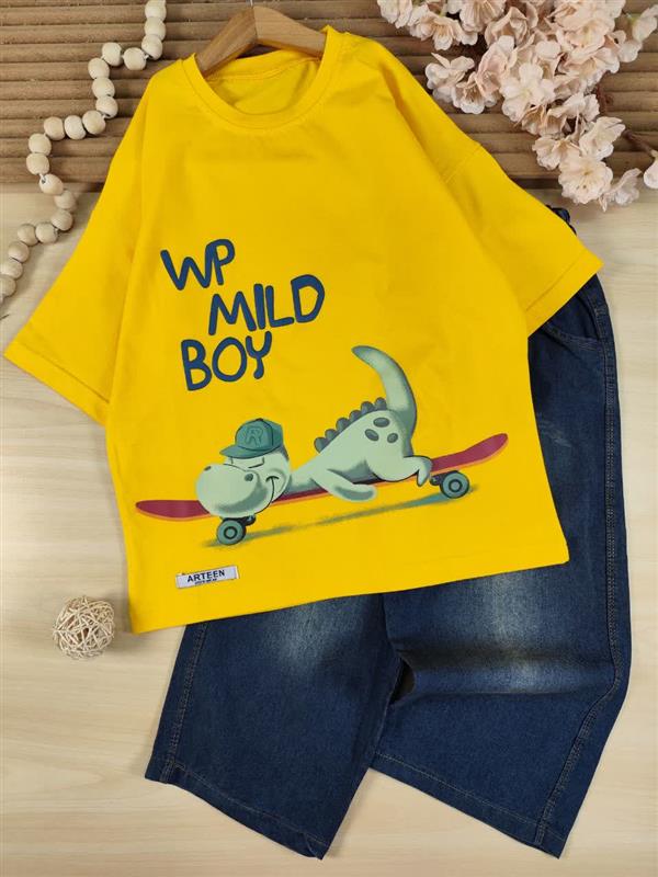 تیشرت شلوارک mild boy