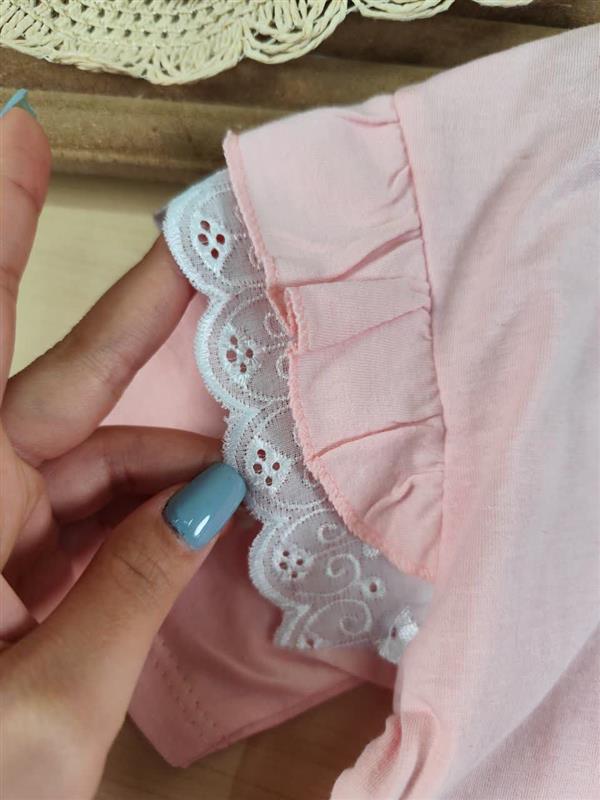 تیشرت تک پاپیونی ژاله 