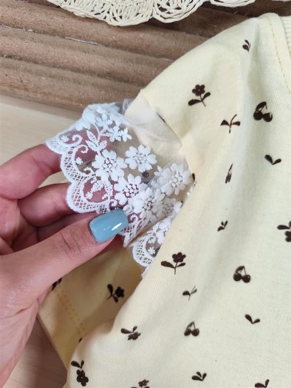 تیشرت شلوارک گل و گیلاس