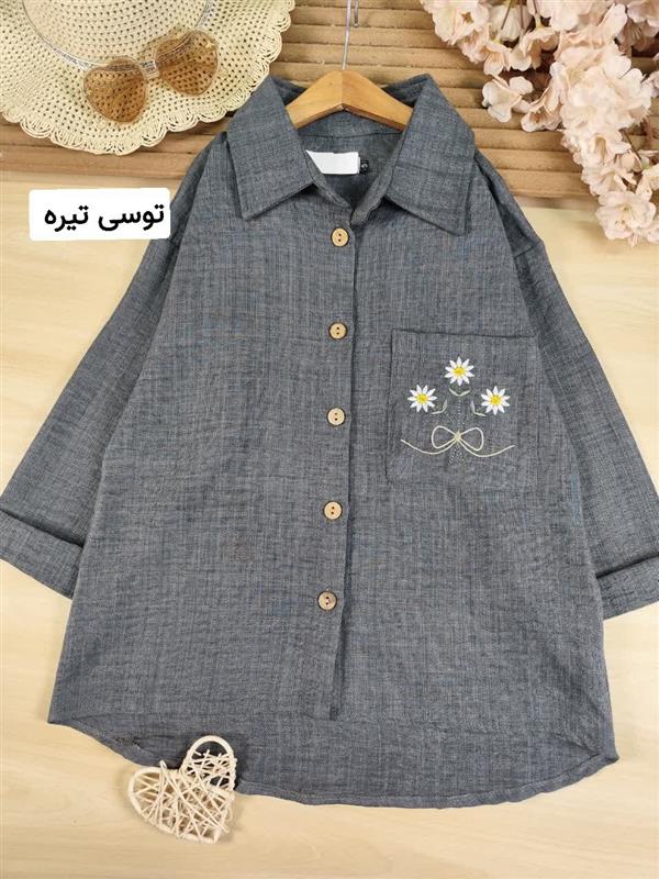 شومیز تک نیلگون 