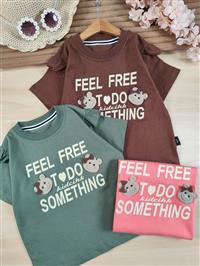 تیشرت تک دو خرس feel