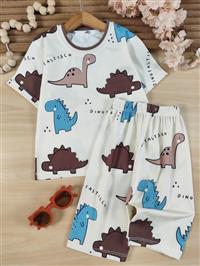 تیشرت شلوارک dino tastisch