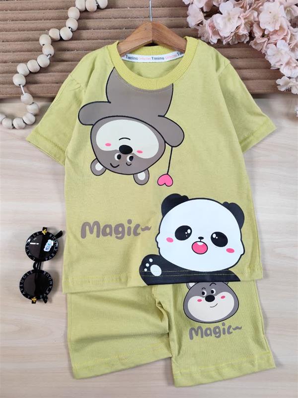 تیشرت شلوارک خرس های magic