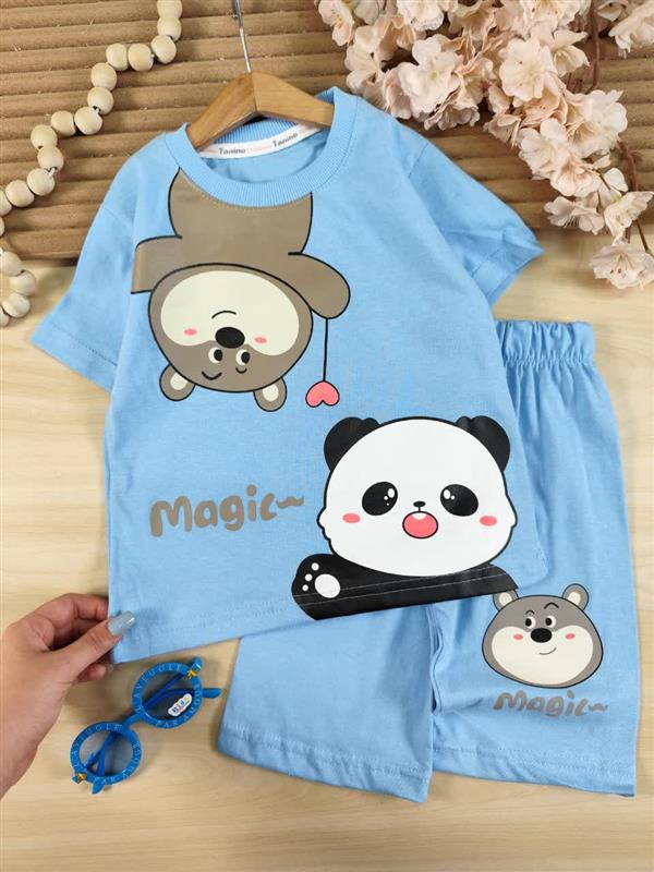 تیشرت شلوارک خرس های magic