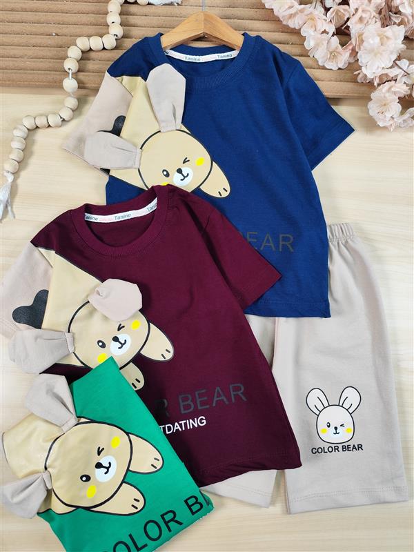 تیشرت شلوارک color bear