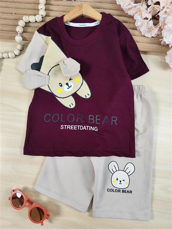 تیشرت شلوارک color bear