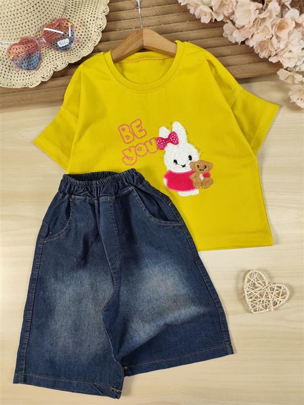 تیشرت شلوارک خرگوش be you