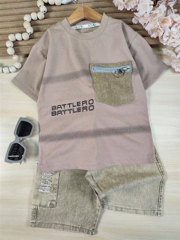 تیشرت شلوارک battlero