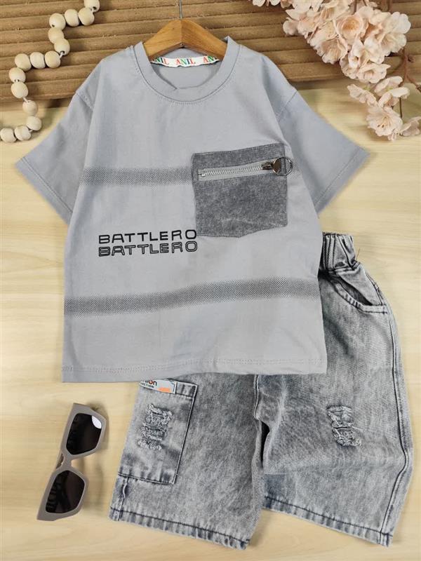 تیشرت شلوارک battlero