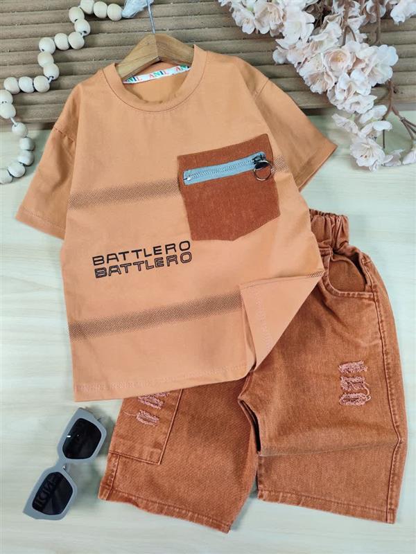 تیشرت شلوارک battlero