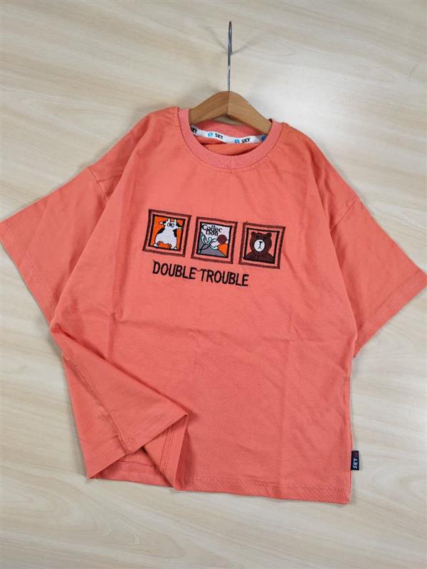 تکسایز تیشرت تک Trouble